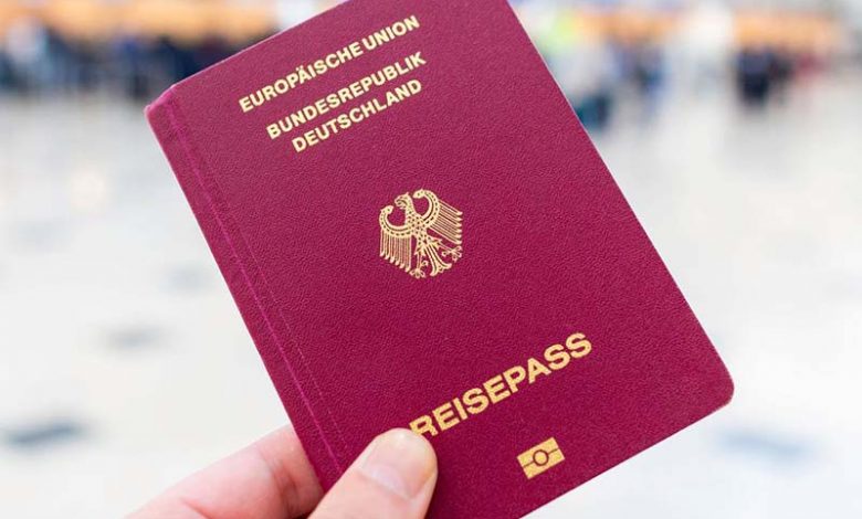 جواز السفر الألماني (deutscher Reisepass)